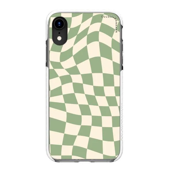 iPhone Case - Swirled Checkered