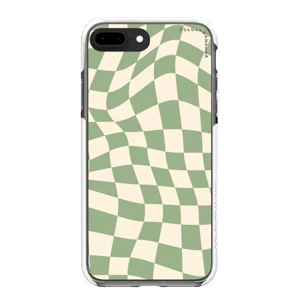 iPhone Case - Swirled Checkered