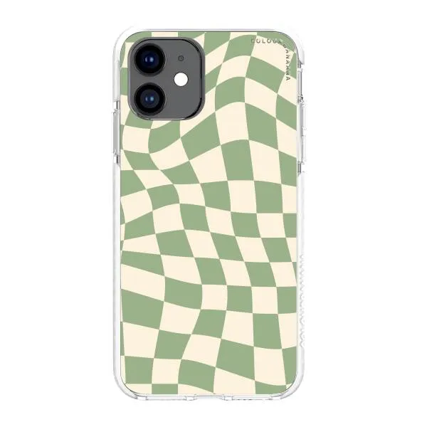 iPhone Case - Swirled Checkered