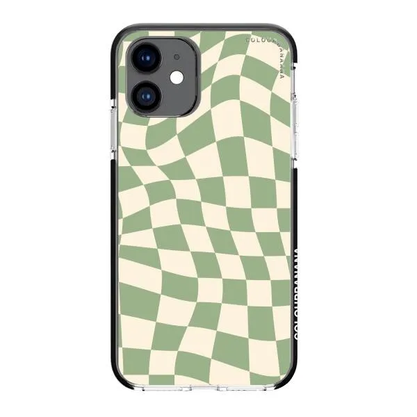 iPhone Case - Swirled Checkered