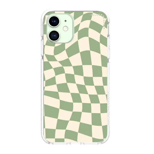 iPhone Case - Swirled Checkered