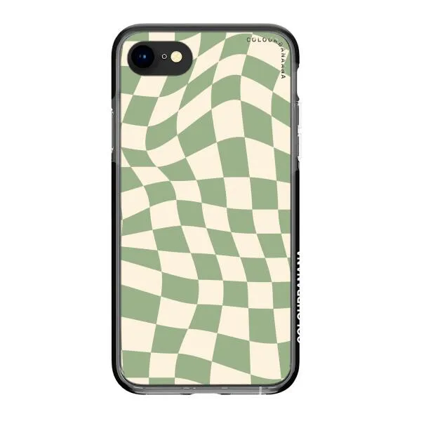 iPhone Case - Swirled Checkered