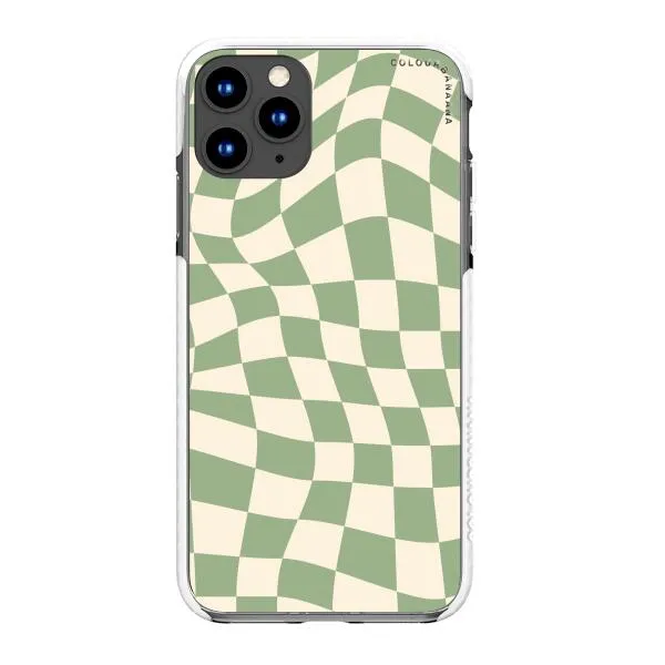 iPhone Case - Swirled Checkered