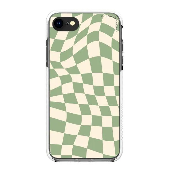 iPhone Case - Swirled Checkered