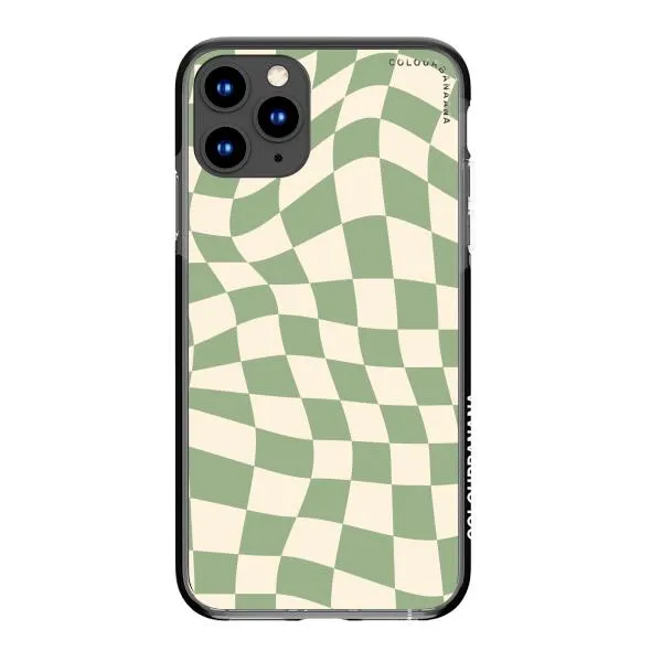 iPhone Case - Swirled Checkered