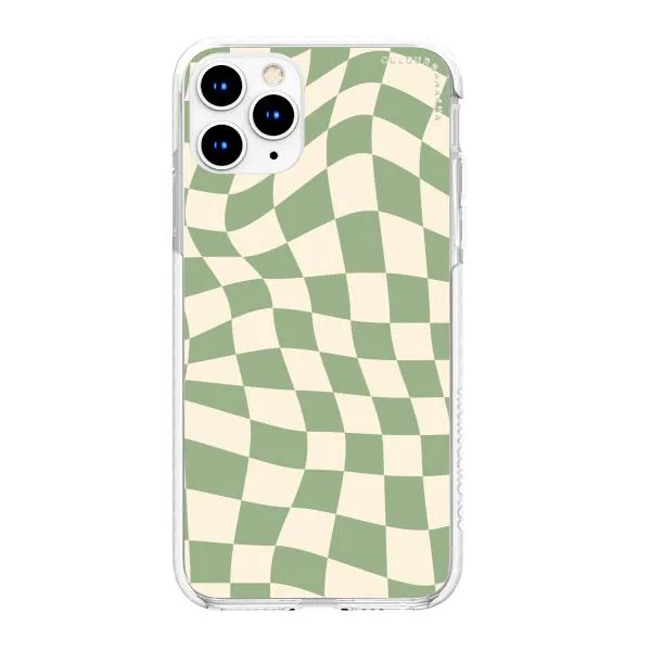 iPhone Case - Swirled Checkered