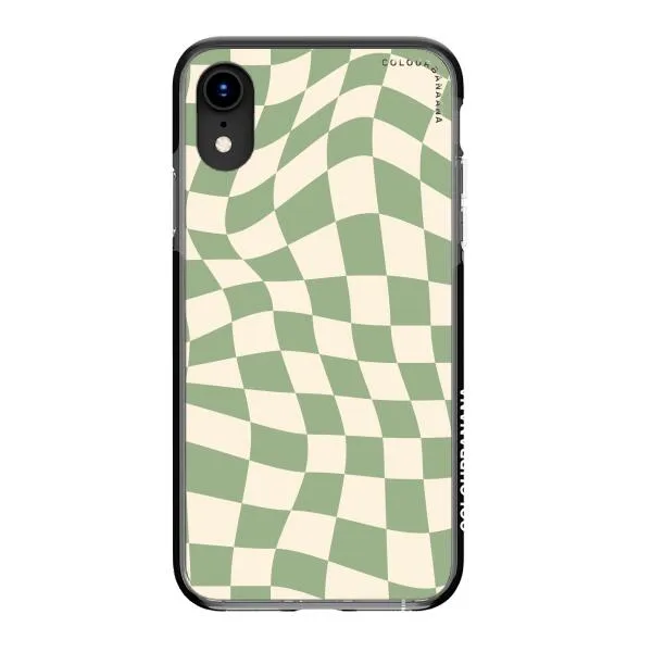 iPhone Case - Swirled Checkered