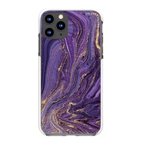 iPhone Case - Ultra Violet Purple Marble