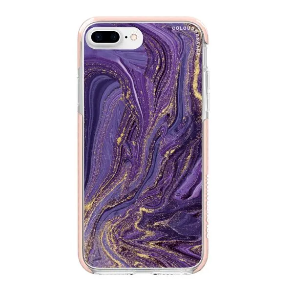 iPhone Case - Ultra Violet Purple Marble