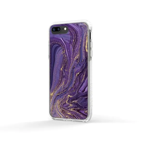 iPhone Case - Ultra Violet Purple Marble