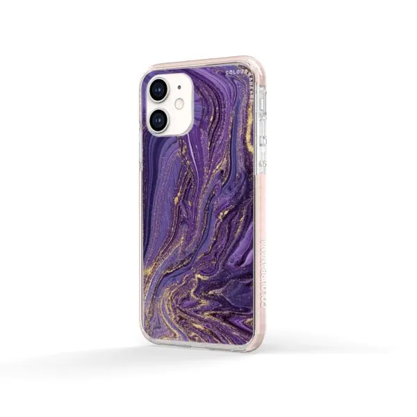 iPhone Case - Ultra Violet Purple Marble