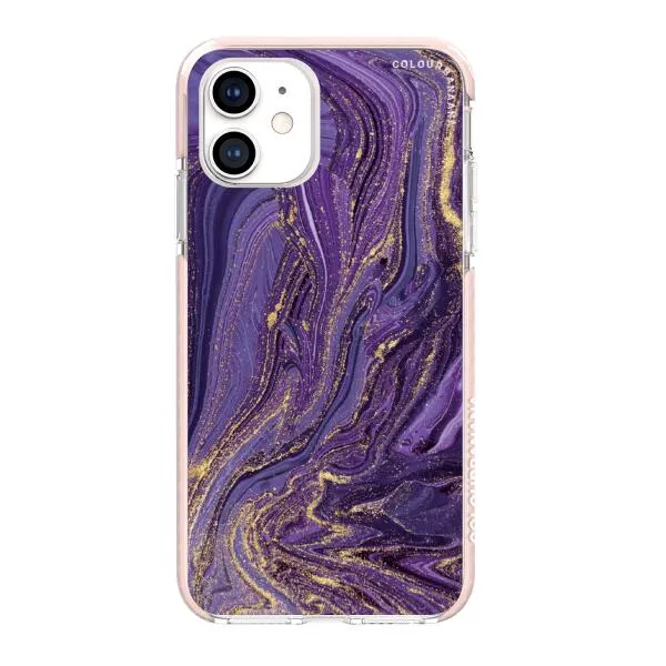 iPhone Case - Ultra Violet Purple Marble