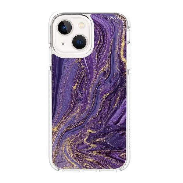iPhone Case - Ultra Violet Purple Marble