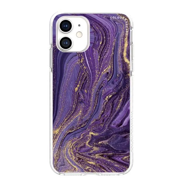 iPhone Case - Ultra Violet Purple Marble