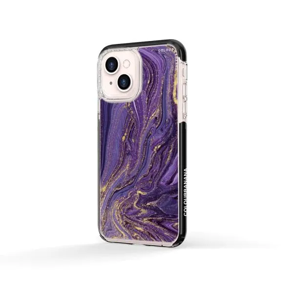 iPhone Case - Ultra Violet Purple Marble