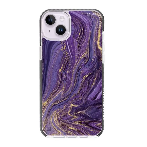 iPhone Case - Ultra Violet Purple Marble