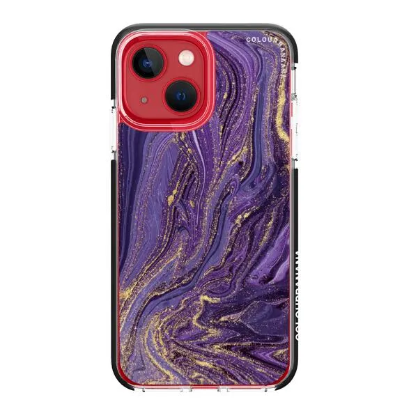 iPhone Case - Ultra Violet Purple Marble