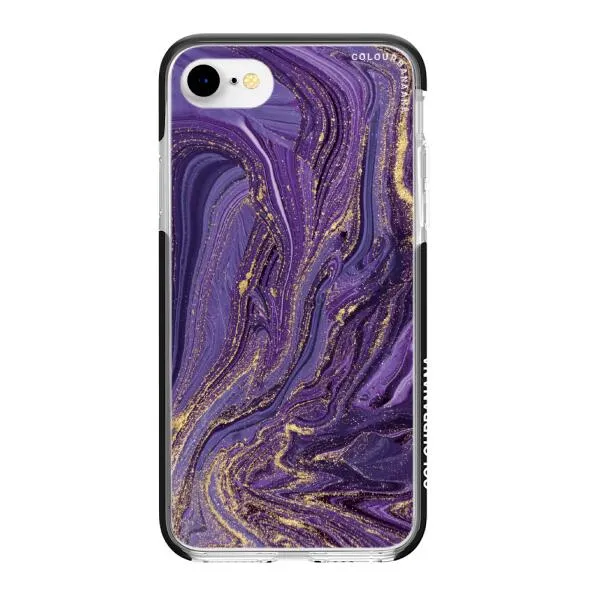 iPhone Case - Ultra Violet Purple Marble