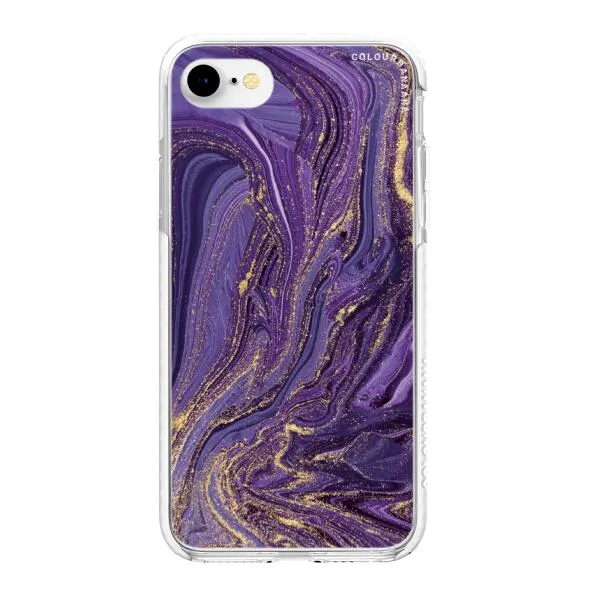 iPhone Case - Ultra Violet Purple Marble