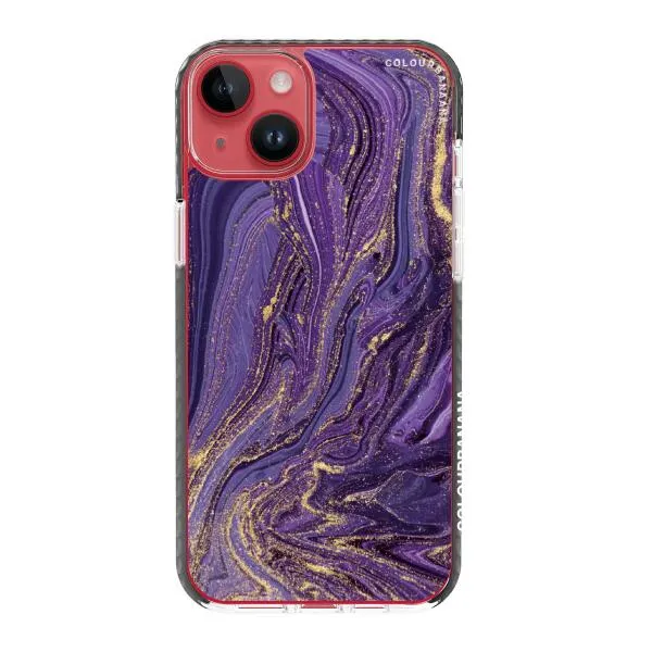 iPhone Case - Ultra Violet Purple Marble