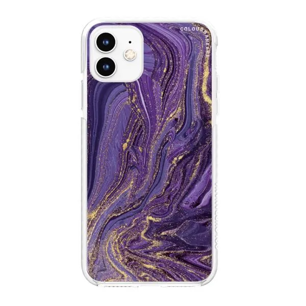 iPhone Case - Ultra Violet Purple Marble