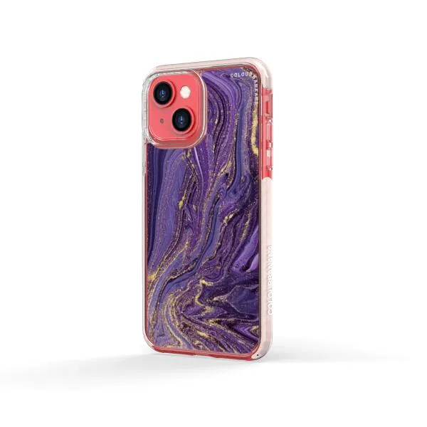 iPhone Case - Ultra Violet Purple Marble