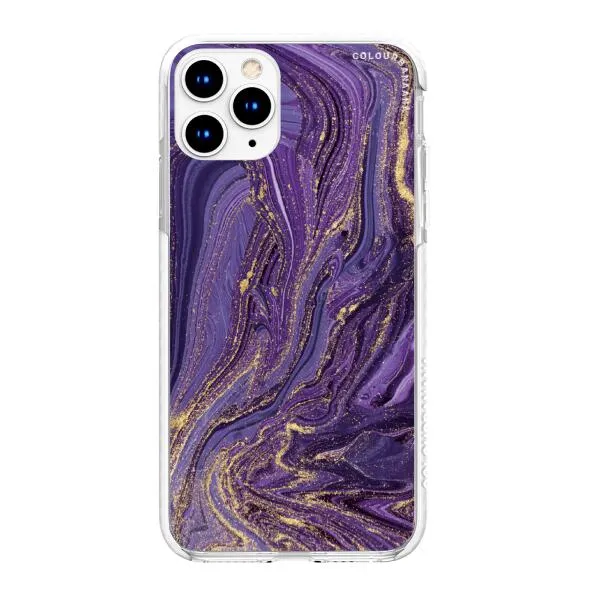 iPhone Case - Ultra Violet Purple Marble