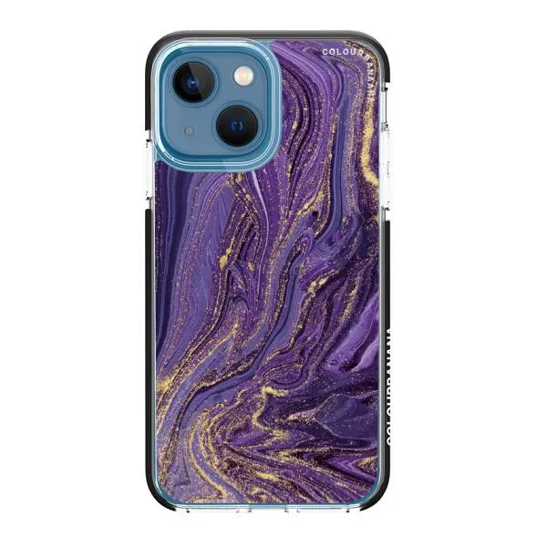iPhone Case - Ultra Violet Purple Marble