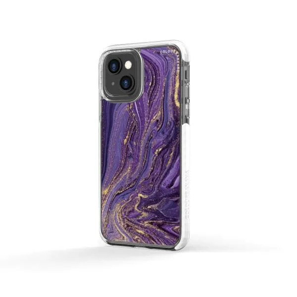 iPhone Case - Ultra Violet Purple Marble
