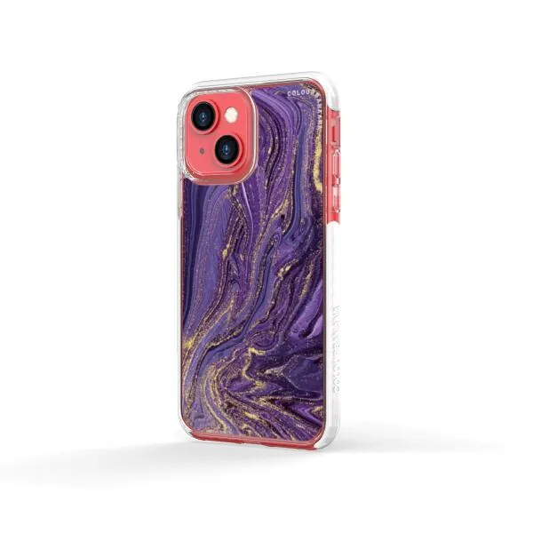 iPhone Case - Ultra Violet Purple Marble