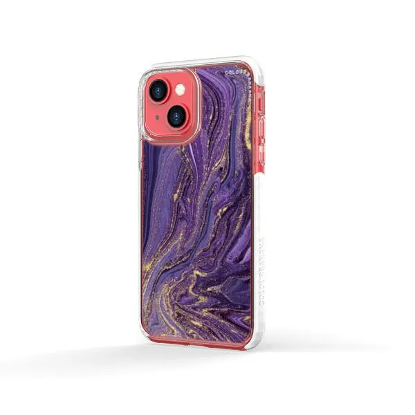 iPhone Case - Ultra Violet Purple Marble
