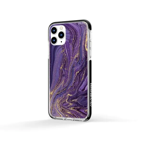 iPhone Case - Ultra Violet Purple Marble