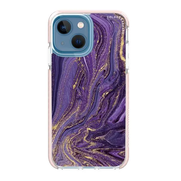 iPhone Case - Ultra Violet Purple Marble
