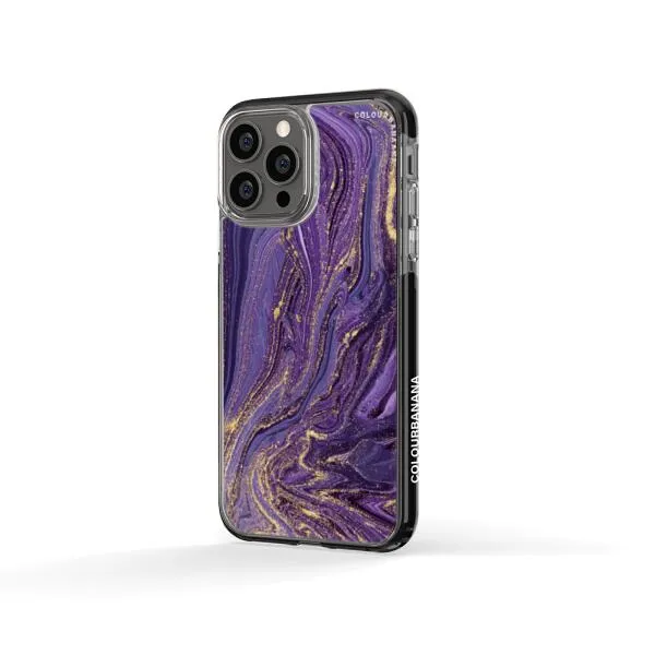 iPhone Case - Ultra Violet Purple Marble
