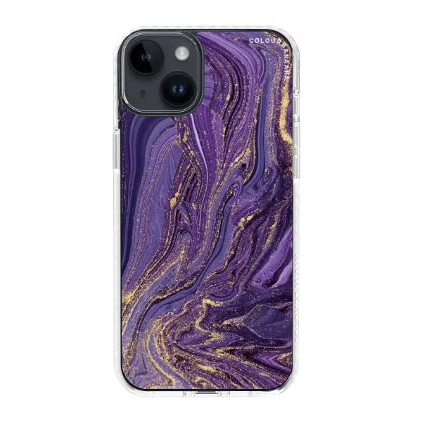 iPhone Case - Ultra Violet Purple Marble