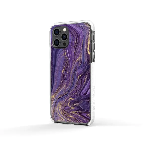 iPhone Case - Ultra Violet Purple Marble