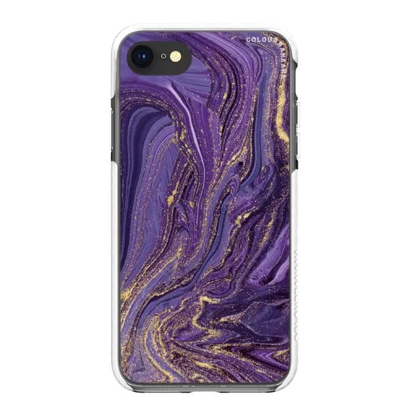iPhone Case - Ultra Violet Purple Marble