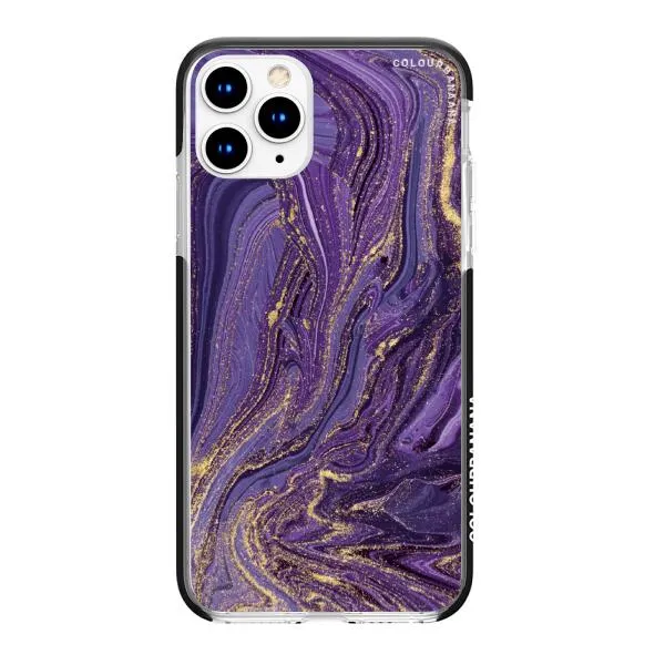 iPhone Case - Ultra Violet Purple Marble