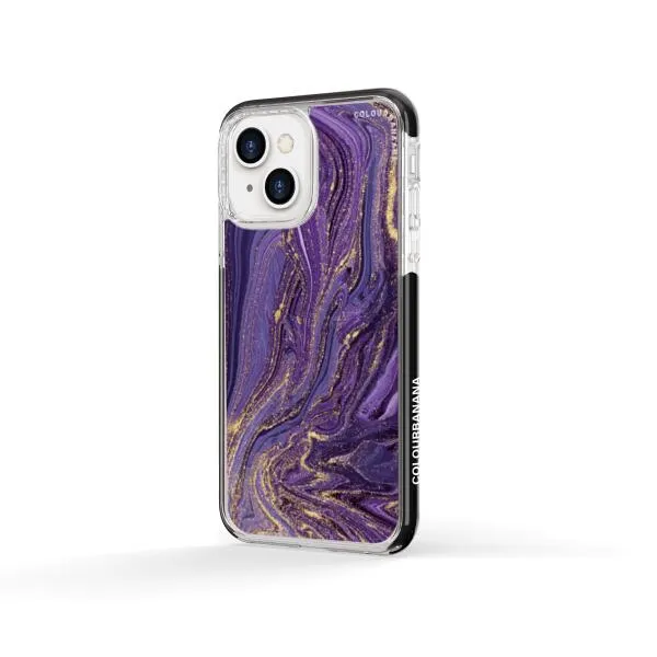 iPhone Case - Ultra Violet Purple Marble