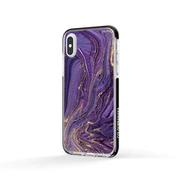iPhone Case - Ultra Violet Purple Marble