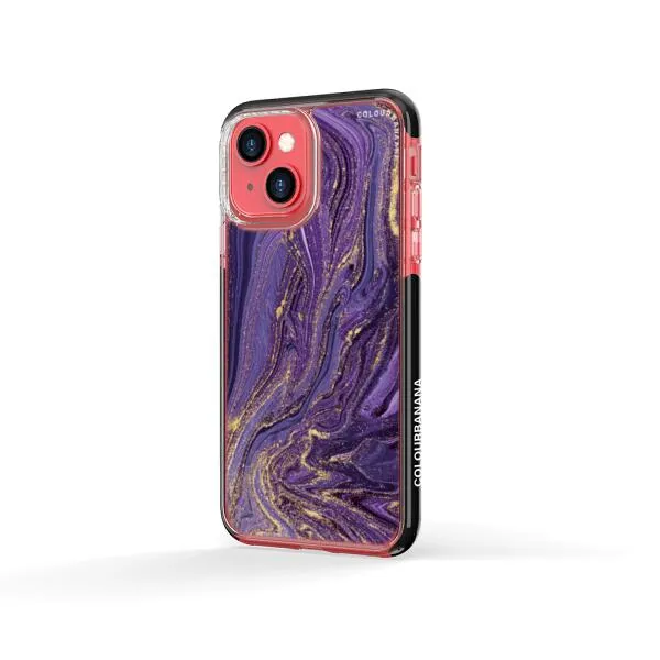 iPhone Case - Ultra Violet Purple Marble