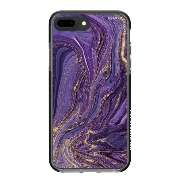 iPhone Case - Ultra Violet Purple Marble