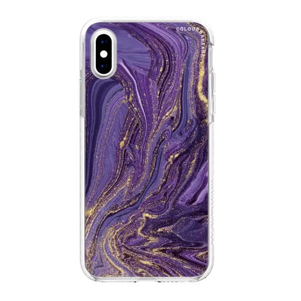 iPhone Case - Ultra Violet Purple Marble