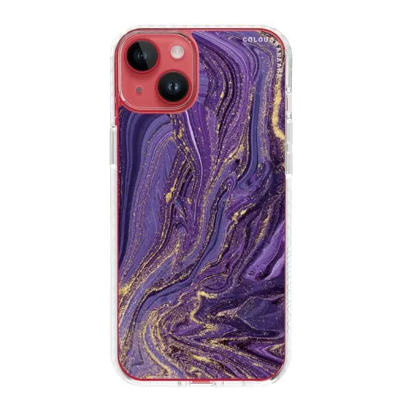 iPhone Case - Ultra Violet Purple Marble
