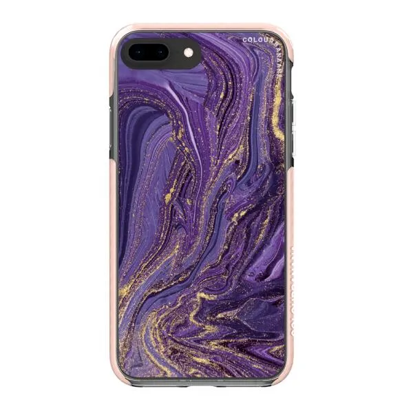 iPhone Case - Ultra Violet Purple Marble