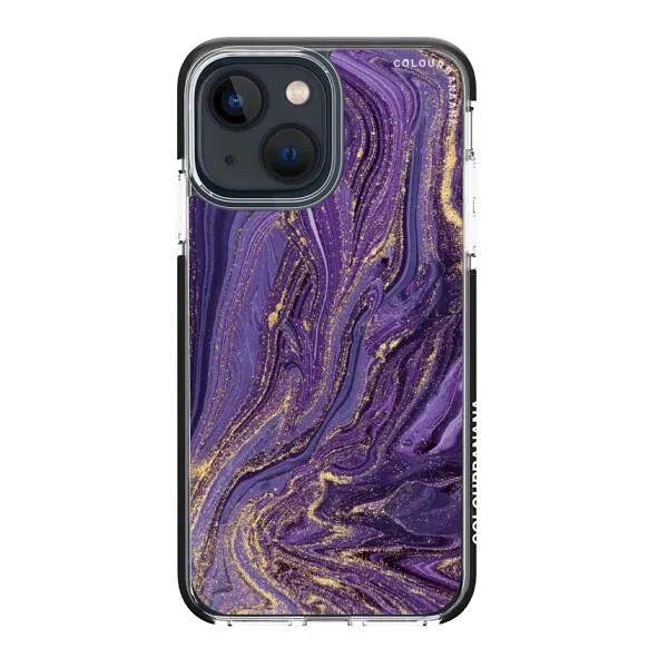 iPhone Case - Ultra Violet Purple Marble