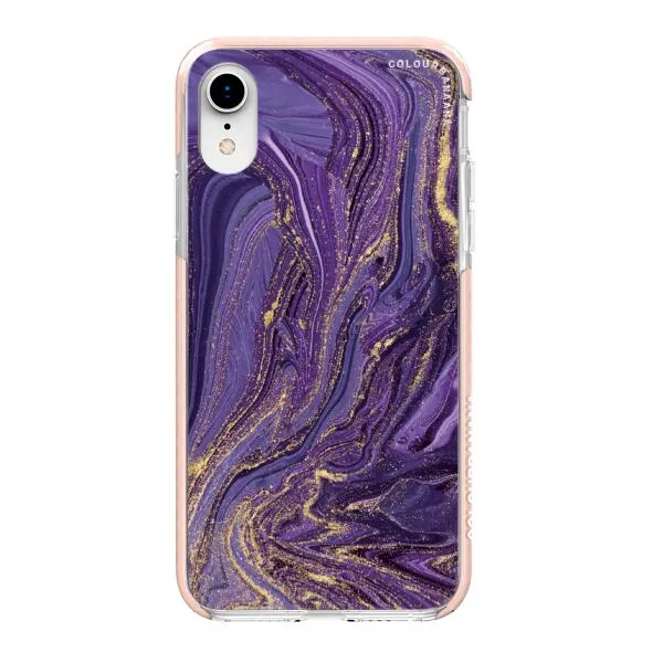 iPhone Case - Ultra Violet Purple Marble