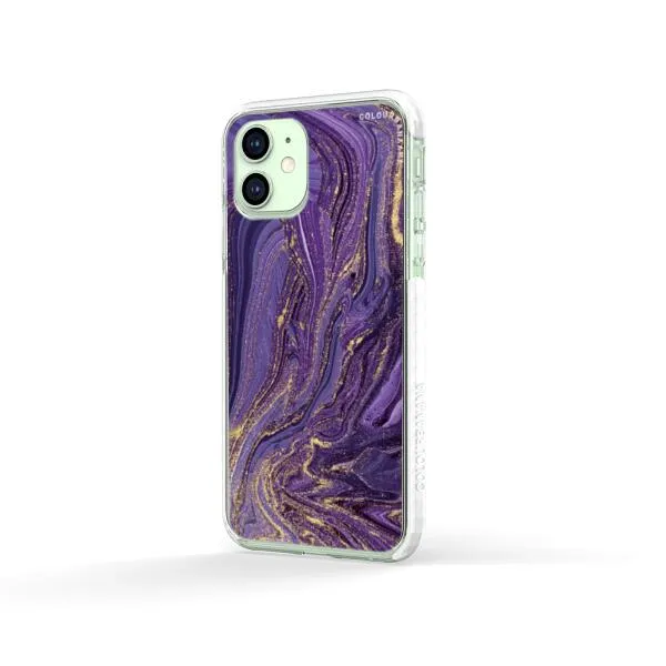 iPhone Case - Ultra Violet Purple Marble