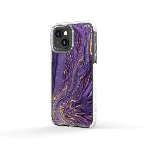 iPhone Case - Ultra Violet Purple Marble