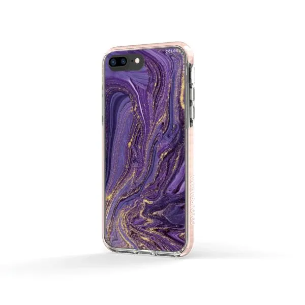 iPhone Case - Ultra Violet Purple Marble
